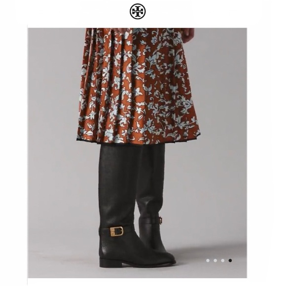 Tory Burch Brooke 25mm Knee Boot Tumbled - Picture 5 of 16